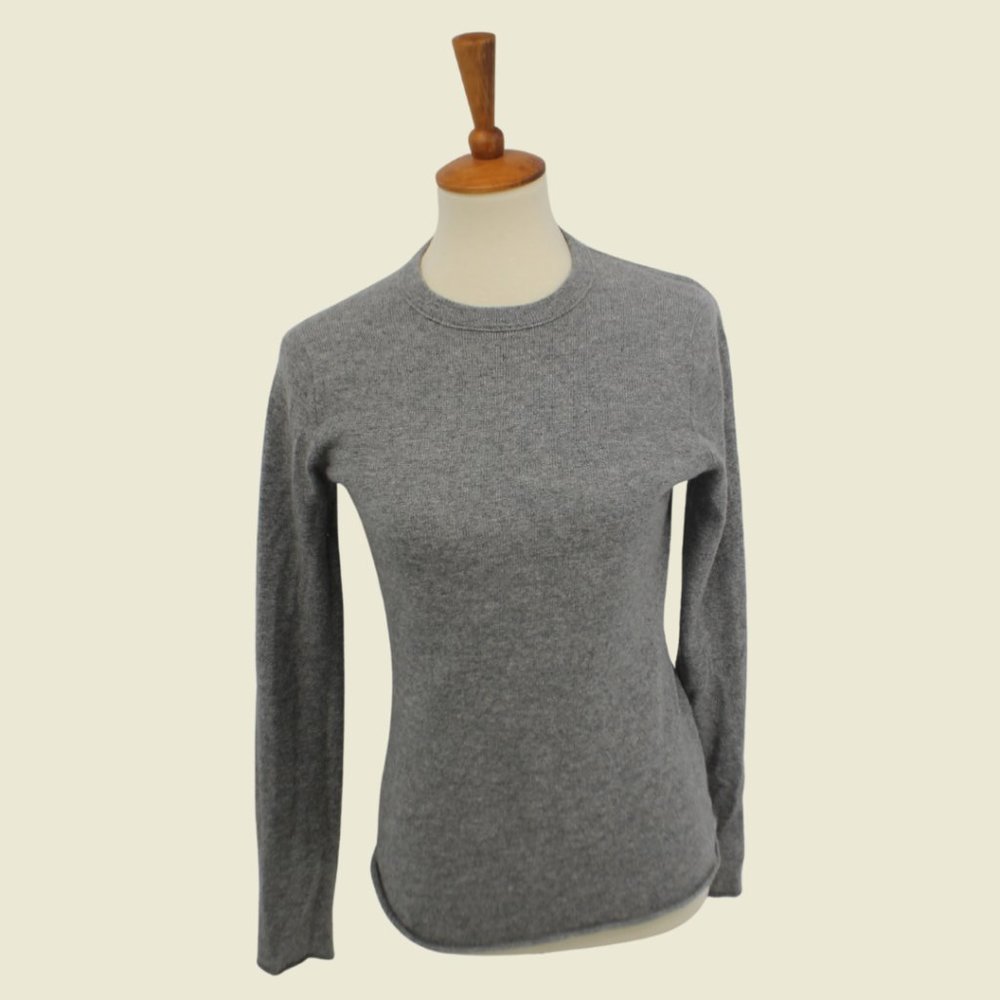 J Crew Cashmere Grey Soft Sweater S
